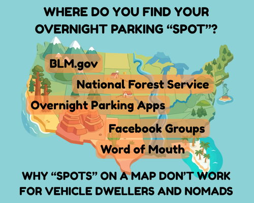 where do you find your overnight spot
