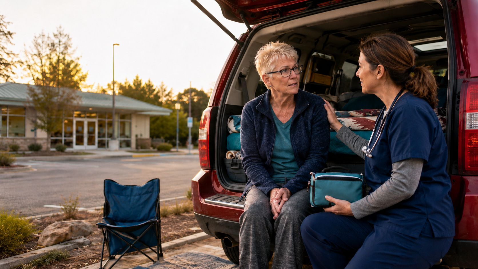 illness or injury on the road